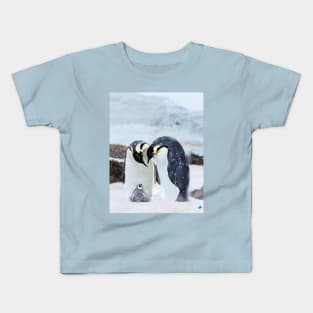 Penguin Family Kids T-Shirt